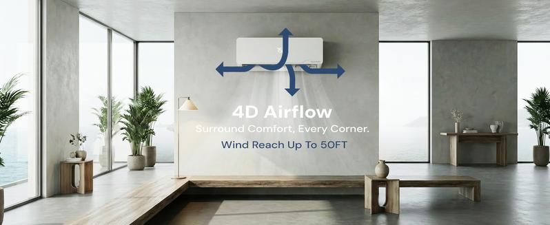 【Enduring Series】Cozeware 12000 BTU 115V/230V Mini Split AC Heating System 20 SEER2 WiFi Alexa Inverter Cools Up to 750 Sq Ft All-Season ComfortCool Energy Efficient Quiet 5-in-1 Versatile System