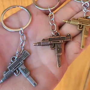 Uzi keychain