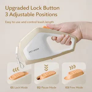 1PC Auto Retractable Dog Leash 5m, Tangle-Free Design, Ergonomic Non-Slip Handle, Smooth Control for Dogs & Cats Up to 40kg