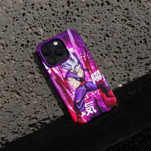 Gohan Graphic For Goku High-Quality Tough Case, Goku Fan Graphic Phone case, Goku Merch Streetwear Graphic case, Gift for Goku Fans Vintage Collector Phonecase