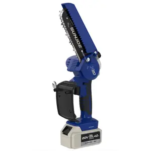 Sun Joe 20V Cordless X20 Handheld Pruning Saw | 6-inch | 550W Brushless Motor | W/ 4.0-Ah Battery + Charger