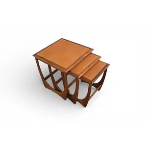 G PLAN ASTRO NESTING TABLES IN TEAK