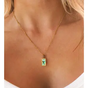 Camilia Necklace | Abalone Shell