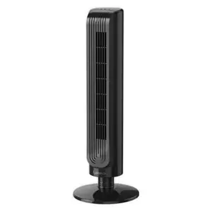 Lasko Products  32 in. Oscillating Tower Fan, Black - Pack of 2
