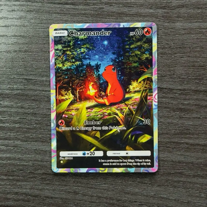 Charmander Full Art - Fan Made Art Card - Pokmon TCG Pocket Proxy - TikTok  Shop