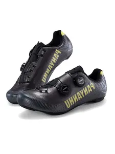 Unisex Cycling Shoes, Road Bike Bottom, Quick Lock Buckles, Breathable Pores, Lightweight, Sporty Style, All Seasons