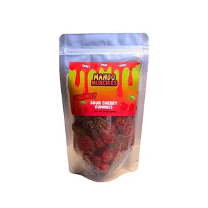 Mando Munchies Chamoy Sour Cherry Gummies Mando Munchies Chamoy Sour Cherry Gummies