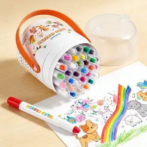 Ruihawk 36-Color Twistable Crayons Set for Toddlers & Kids Ages 1+ Non-Toxic Washable Easy-Grip Design Perfect Coloring Gift for Boys & Girls