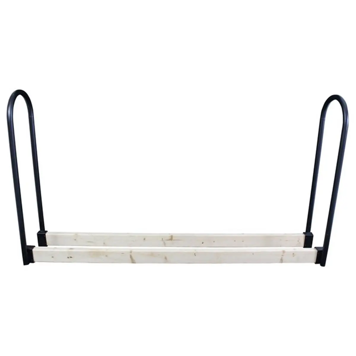 Adjustable Log Rack with Steel Uprights