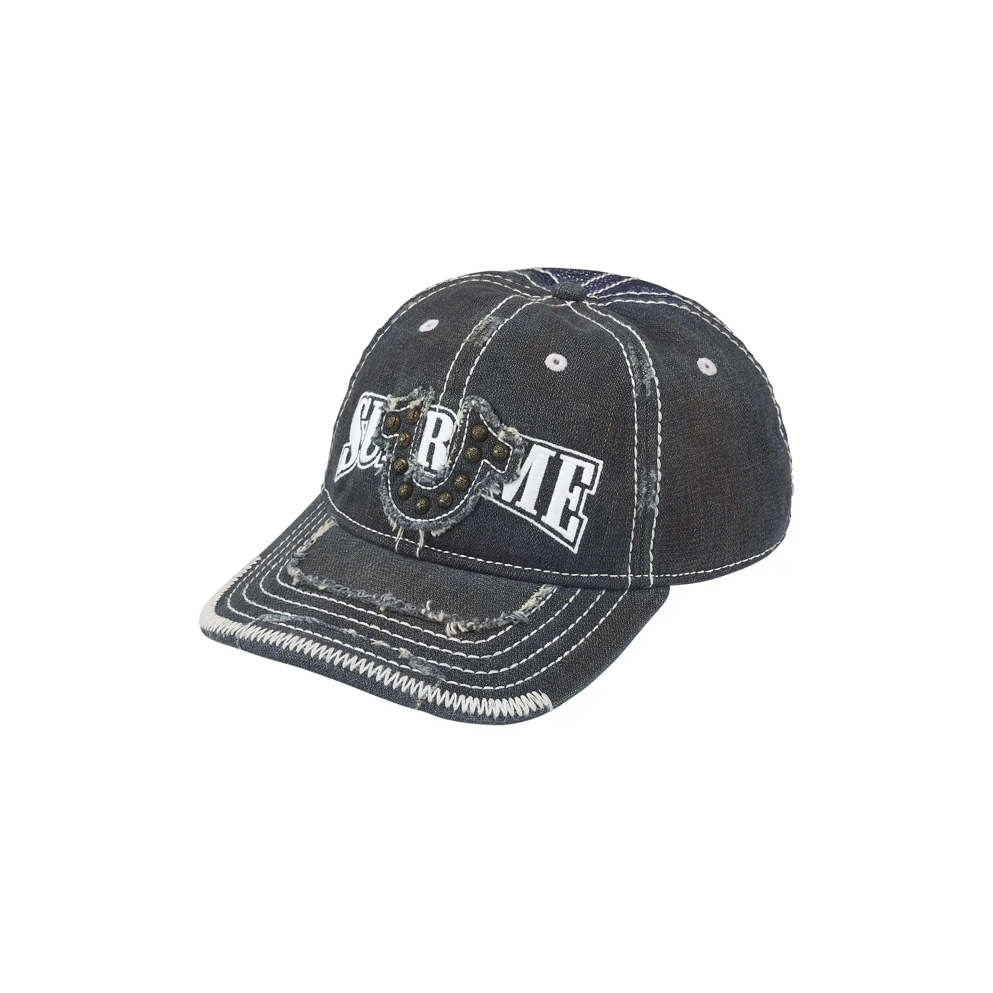 True Religion® Mesh Back 6-Panel "FW25 - Dirty Indigo" SU26786