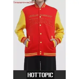 Michael Jackson Men's XL OFFICIALLY LICENSED! Thriller Varsity Jacket