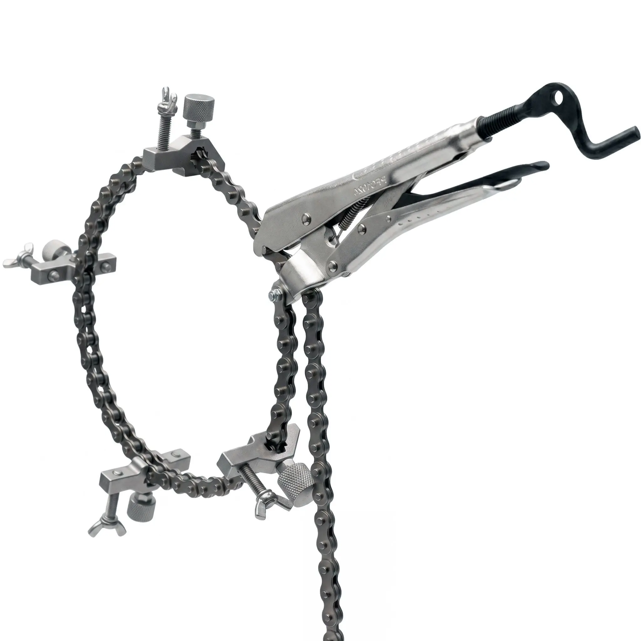 "The Python" Pipe Alignment Chain Pliers "The Python" Pipe Alignment Chain Pliers