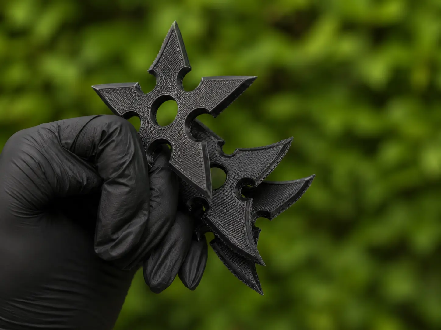 10c Throwable 3D Printed Ninja Stars for Cosplay and Practice