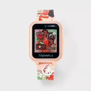 Disney Girls' Moana Light Up Interactive Watch - Light Pink