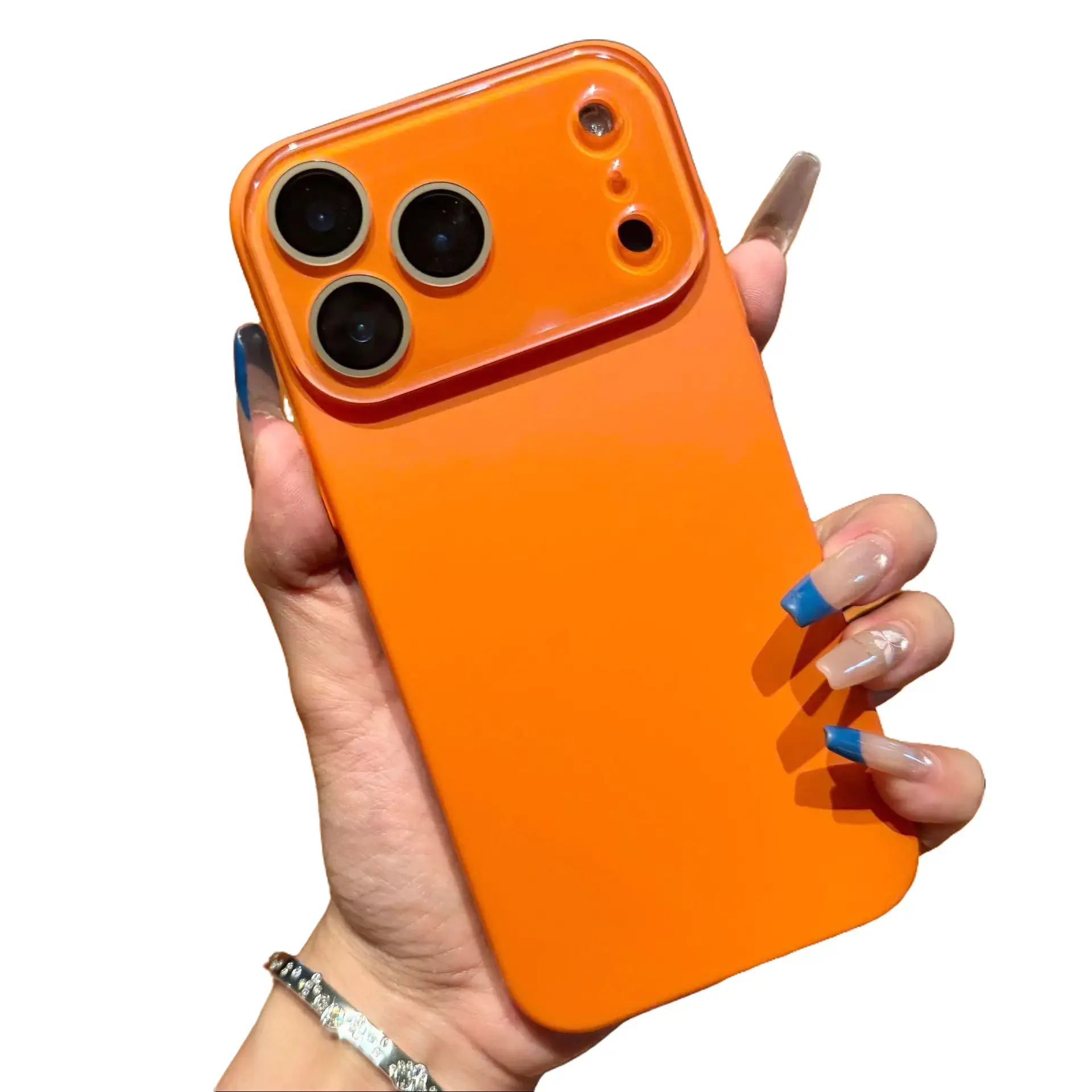 Matte Milk Tea Aesthetic Cellphone Case, Ultra-Thin Polycarbonate with Full Lens Protect & Screen Protectors, Shockproof Anti-Drop for Customized iPhone 17 Pro Max/17/16 Pro Max/15/14/13/12 [Mobile Phone Accessories], Phone Aesthetic