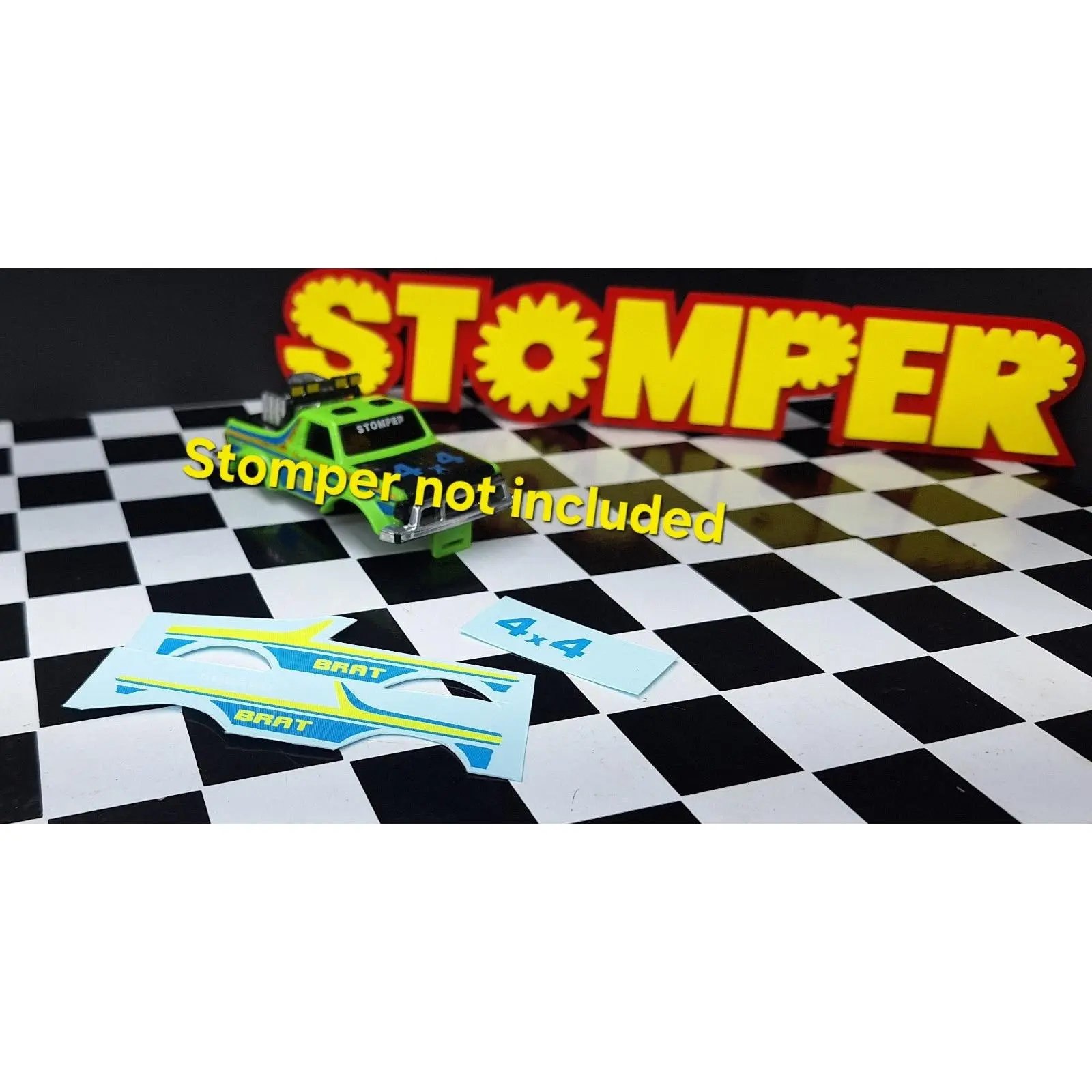💦 Waterslide Decals for Green Subaru Brat Schaper Stomper 4x4 Truck