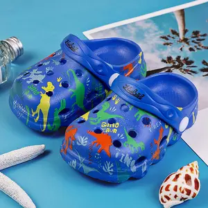 Kids Cute Clogs – Cartoon Garden Shoes for Boys & Girls, Slides Slippers Suitable for Indoor Outdoor, Water Shower, Beach & Pool