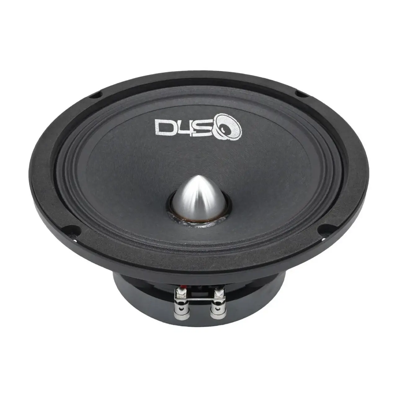 DOWN4SOUND D4S-PRO804 - 8" Pro Audio Driver - 120W RMS, 4 Ohm High-Performance Midrange Speaker