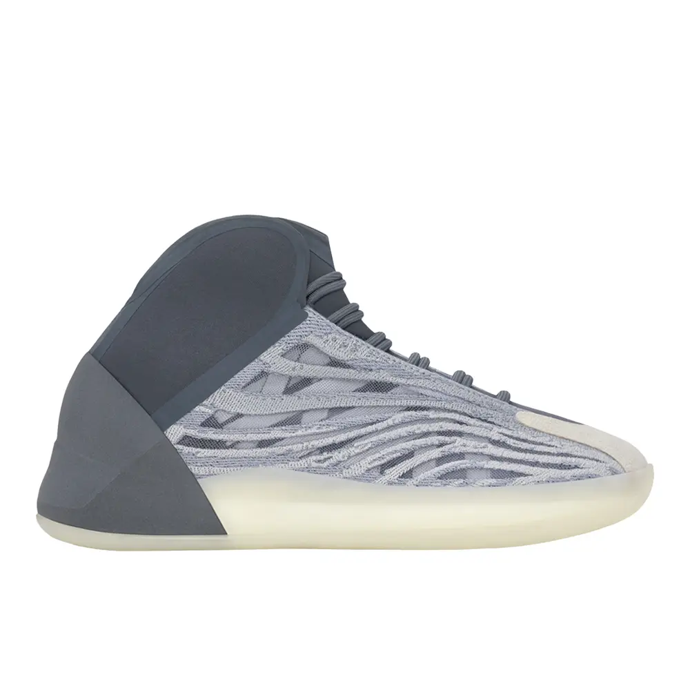 adidas Mens Yeezy Quantum Lace Up Sneakers Shoes Casual - Grey