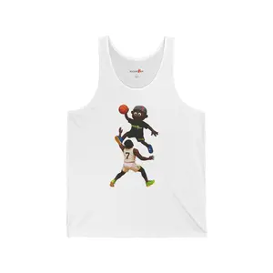 BUCKET THE PUPPET Tank Top — Cute Kids & Player Hoop Design