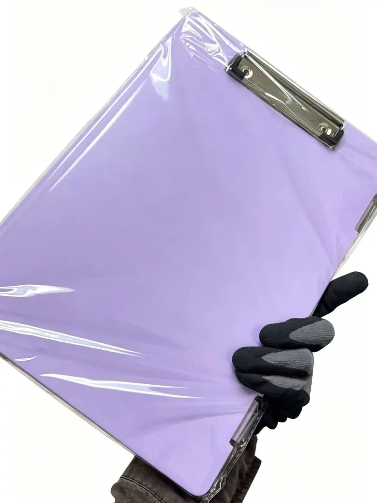 2pc  Purple A4 Writing Board, Plastic Clipboard,Poster Drawing Paper Clip, Multi-Functional Vertical Board Clip A4 Folder Storage Box Clip Students Special Test Paper Storage And Sorting Device Large Capacity File Folder Subject Classification