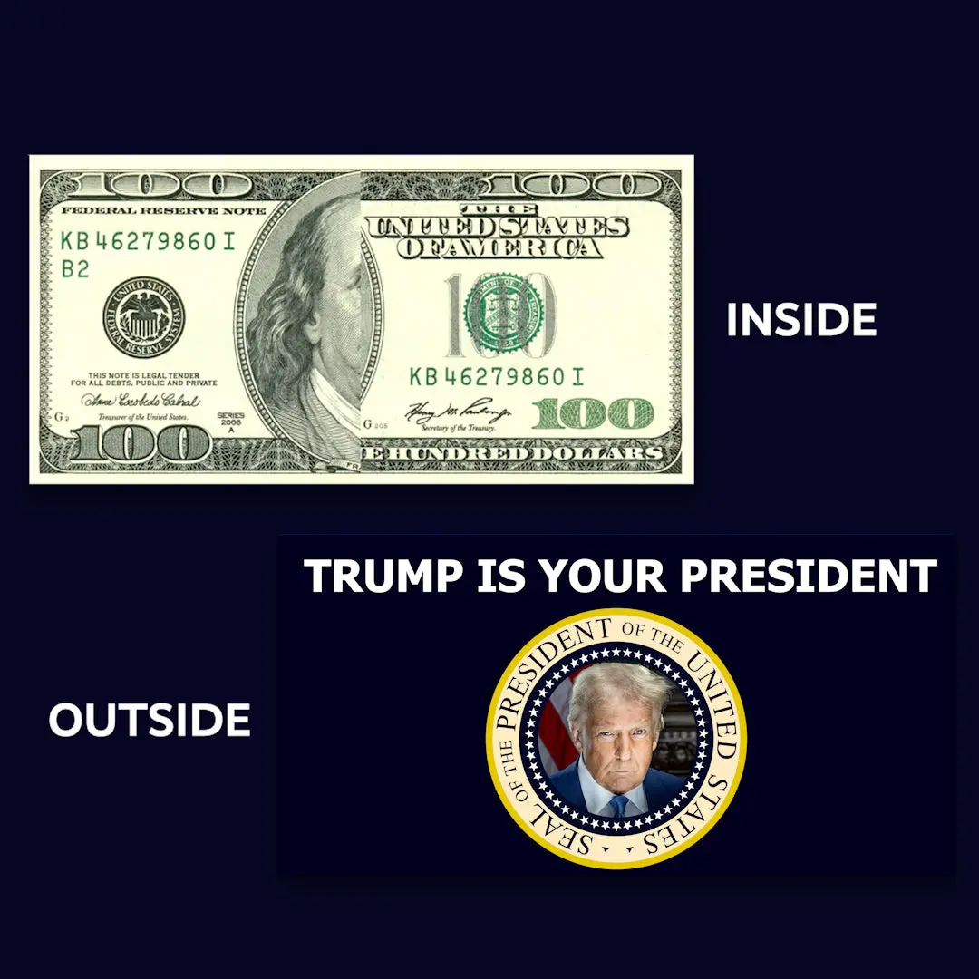 Trump Presidential Portrait Prank Bills, Paper Gag Toys & Practical Jokes for Novelty Gag Toy Enthusiasts