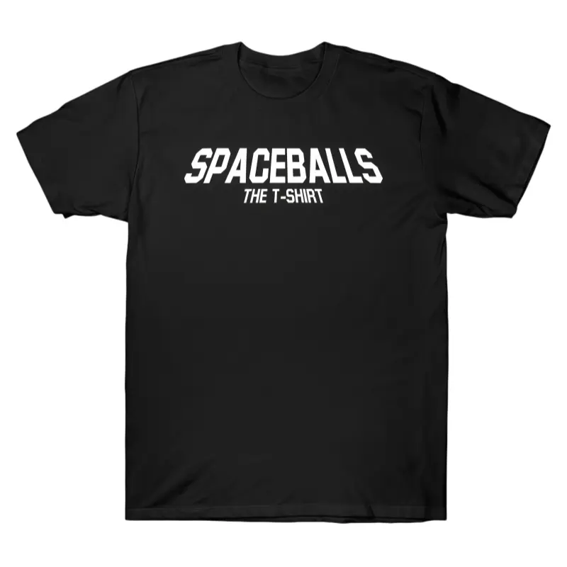 Oversized Spaceballs T-Shirt Streetwear Holiday Wear y2k cotton fashion Streetwear Lover Gift Top Trending