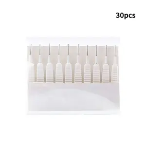 30Pcs Mini Shower Nozzle Cleaning Picks, Anti-Clogging Hole Cleaner Brushes for Shower Head Bathroom Supplies