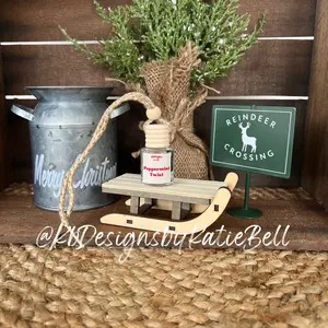 Peppermint Twist - Winter Fragrance - Car Air Freshener - Reed Diffuser