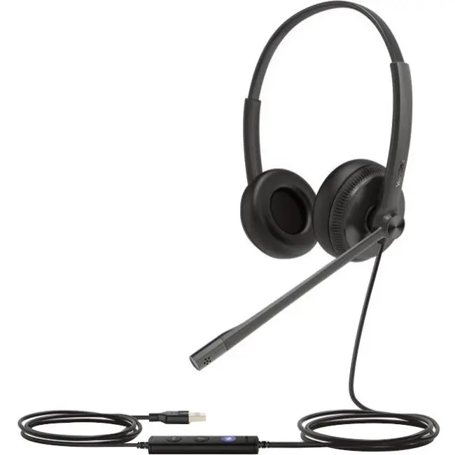 Yealink USB Wired Headset - Stereo - USB - Wired - 32 Ohm - 20 Hz - 20 kHz