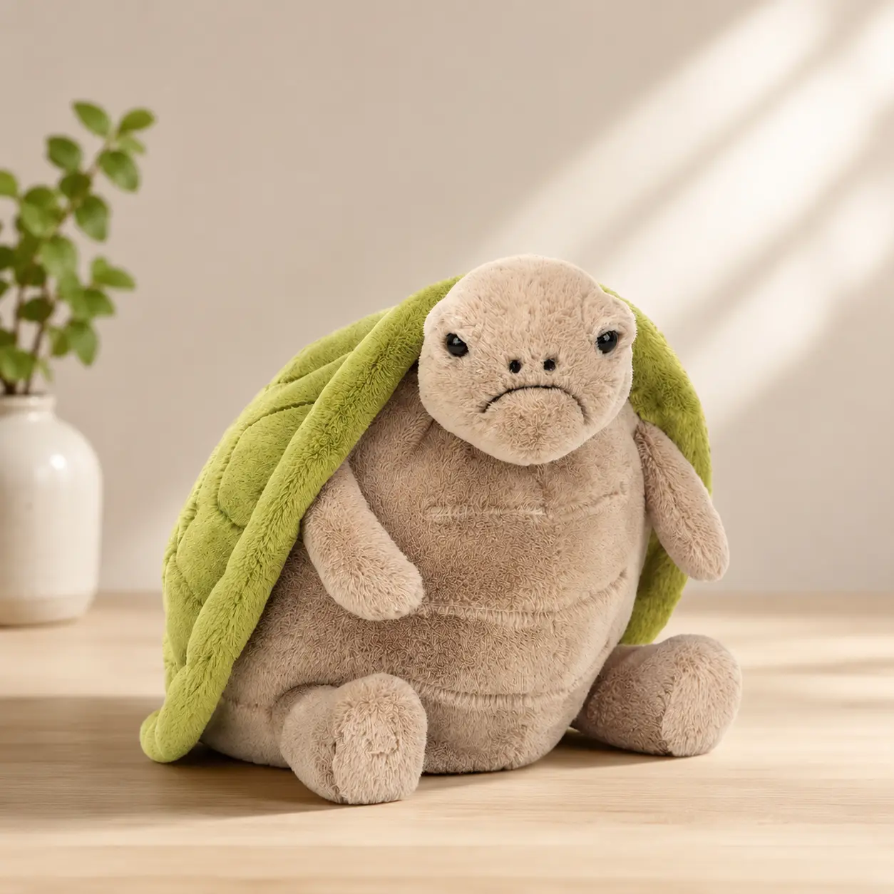 Jellycat Timmy Turtle Stuffed Animal, 11 inches - Reptile Plush Toy - Classic Children's Gift