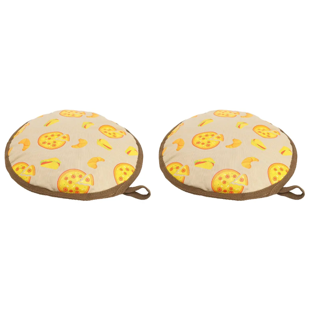 2Pack 12Inch Tortilla Pancake Warmer Pouch Microwavable Insulated Food Cooler Bag, for Corn Flour Burrito Pancake Warm