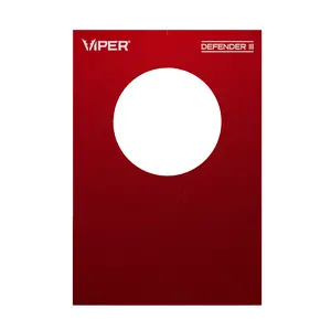 Viper Wall Defender III Dartboard Surround Red Adhesive Compression Band Eva Foam