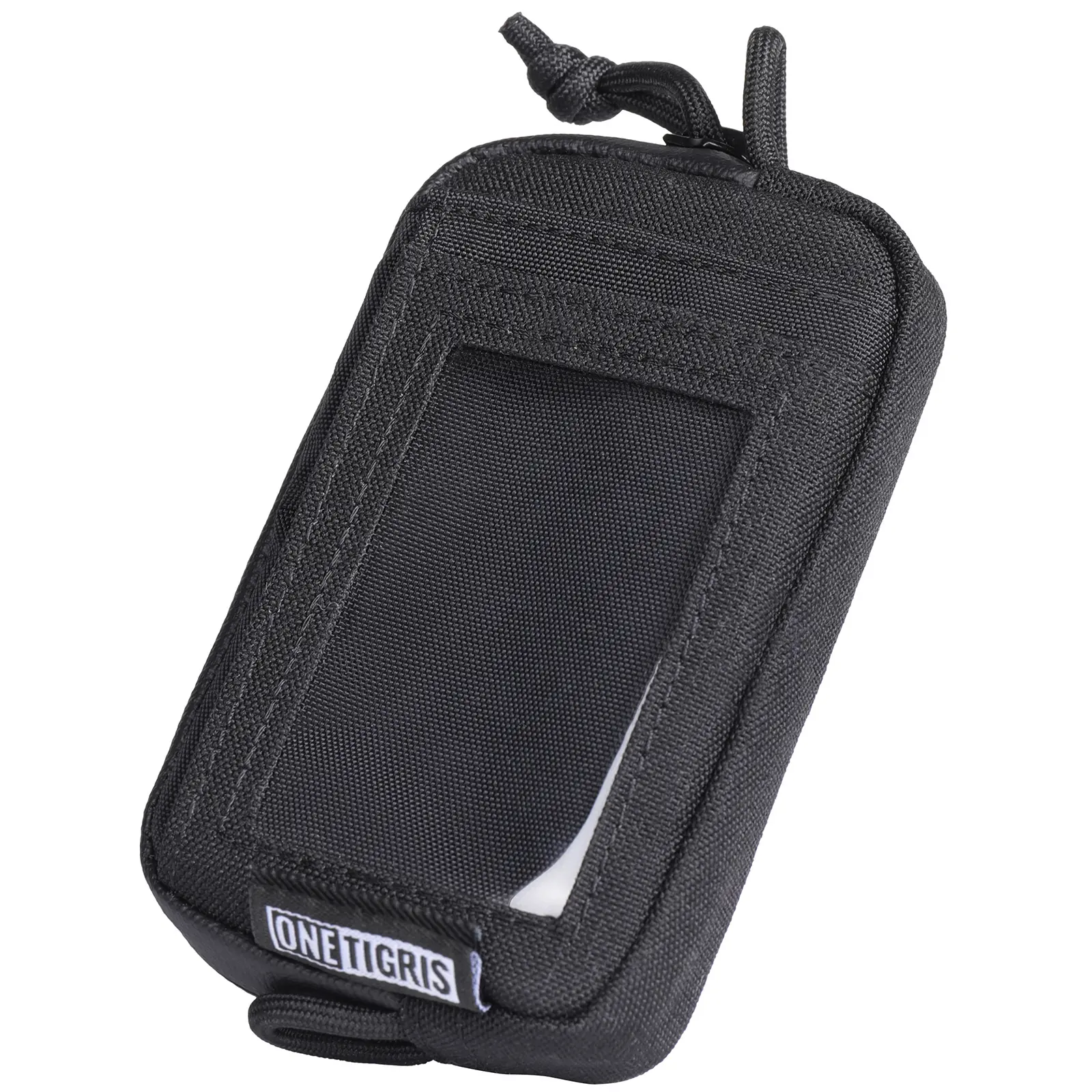 ONETIGRIS Fathers Day Gifts Front Pocket Wallet with Zippers Small Coin Purse Tactical Wallet Nylon Minimalist Wallet for Men & Women Outdoor & Hiking