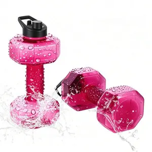 2 PCS Water Weights For Pool Exercise – Upgraded Non-Slip PE Water Dumbbells, Adjustable Aqua Fitness Aerobics Equipment For Arm Toning, Aqua Therapy & Home Workouts