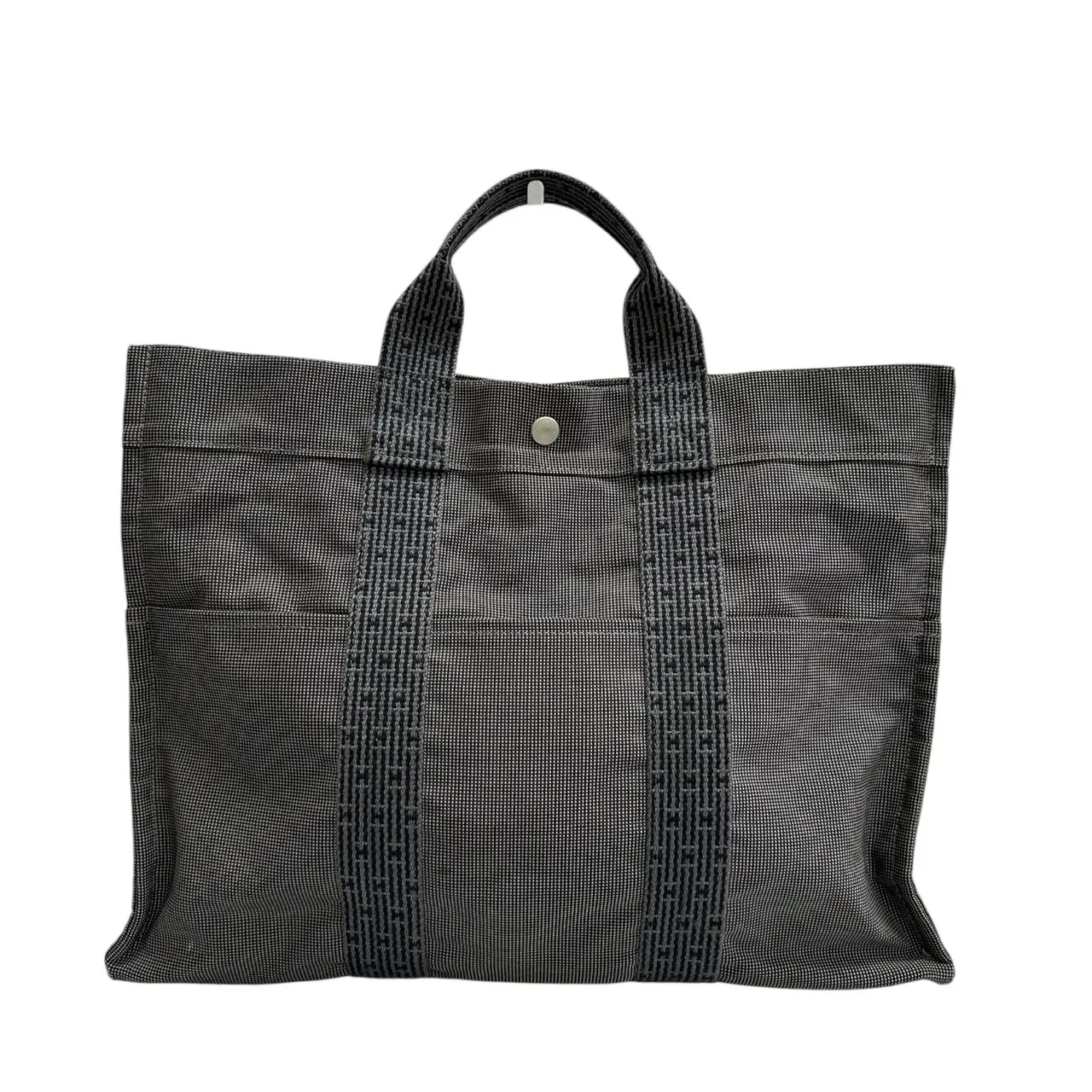 Pre-owned HERMÈS Canvas Shoulder Bags Hermes Herline Handbag