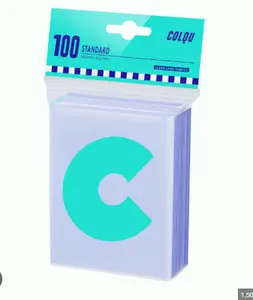 Colqu Penny Trading Card Sleeves 1 Unopened pack of 100