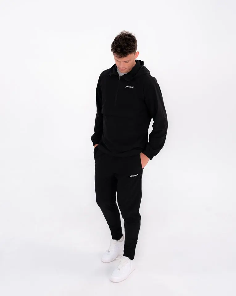 Dreamer Athletic Set (Windbreaker + Joggers) - Black