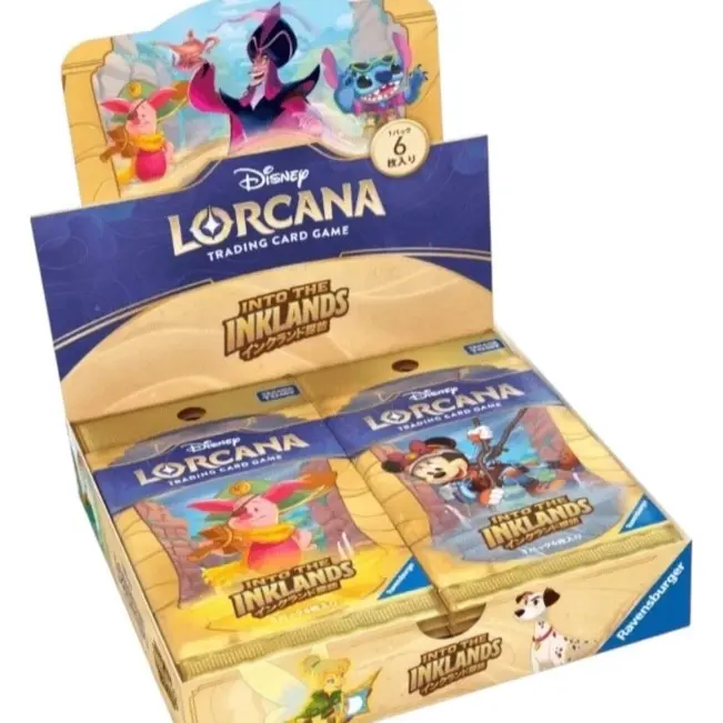 lorcana japanese booster box Disney Lorcana The Beginning of the Story Japanese Ver. Booster Pack Box TCG main image 1