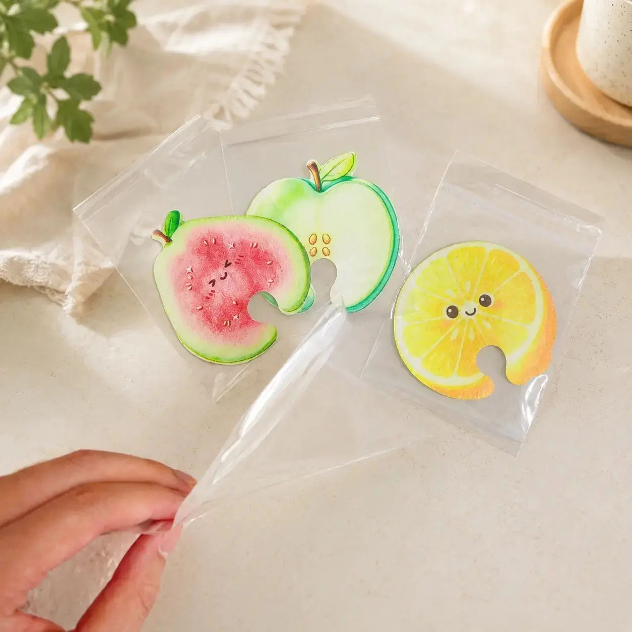 【TikTokShopBlackFriday】3-Pack Compressed Cellulose Sponges -  Fruit-Shaped Natural Pop-Up Kitchen Sponges, Compostable Plant-Based Non-Scratch Cleaning Tools for Dishes & Household Use