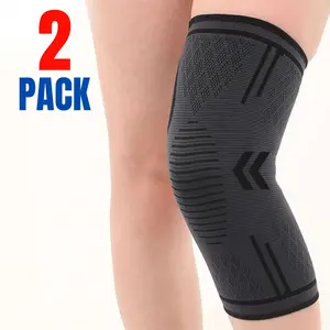 2 Pack Knee Brace for Knee Pain, Meniscus Tear, Knee Support for ACL, MCL, Arthritis, Patella Stability, Knee Pain Relief, Injury Recovery, Women and Men, Medium/Large compression