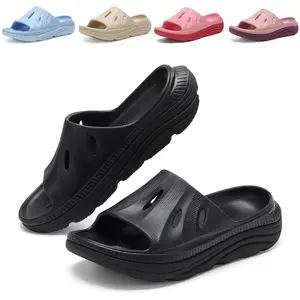 Womens Recovery Sandals Slides Mens Comfortable Athletic Lightweight Plantar Fasciitis Arch Support slippers Sport Slides of Indoor Outdoor