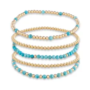 Turquoise Signature Stack