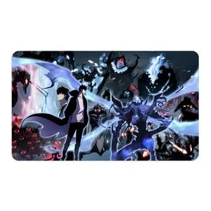 Sung Jinwoo Playmat and Mousepad | Non Slip | Solo Leveling | TCG