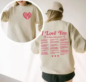 Sleep Token I Love You Shirt, Sleep Token Rock Band Merch WWE