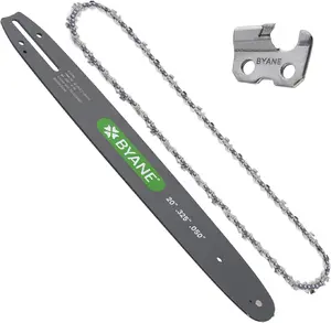 20-Inch Carbide Chainsaw Bar and Chain Combo for Husqvarna & Echo, .325" Pitch, .050" Gauge, 78 Drive Links, Fits Husqvarna 455 Rancher 450 460, Echo CS-440