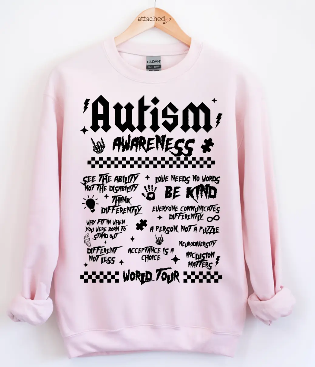 Autism Awareness World Tour Graphic Top