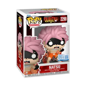 Funko Fairy Tail Natsu (Fired-Up) 2290 Funko Exclusive W/ Protector
