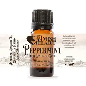 Peppermint (Triple Distilled) Essential Oil | Sweet | Amish Heart
