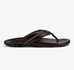 Mea Ola Men’s Genuine Leather Beach Sandals